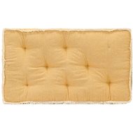 Pallet sofa cushion yellow 73×40×7 cm 314810 - Cushion
