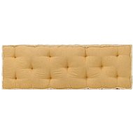 Pallet sofa cushion yellow 120×40×7 cm 314811 - Cushion