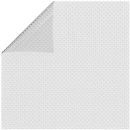 Floating PE solar pool sheet 260×160 cm grey 93005 - Solar Blanket