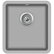 Granite Kitchen Sink Single Basin, Grey - Granite Sink