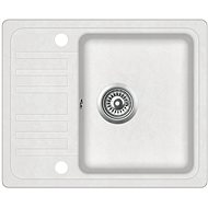Granite Kitchen Sink, Simple, White - Granite Sink
