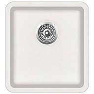 Granite Kitchen Sink, Simple White - Granite Sink
