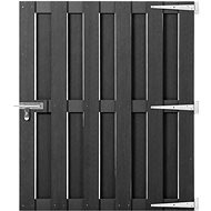 Garden gate WPC 100×120 cm grey 49084 - Gate