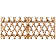Garden gate 2-leaf impregnated pine 300×80 cm 49223 - Gate