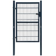 Fence gate steel 103×250 cm anthracite 142027 - Gate