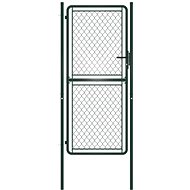 Garden gate steel 100×175 cm green 144406 - Gate