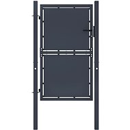 Garden gate steel 100×150 cm anthracite 144520 - Gate