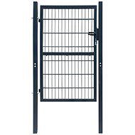 2D fence gate (single leaf), anthracite grey, 106×210 cm 141744 - Fence Gate