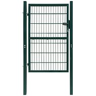 2D fence gate (single leaf), green, 106×250 cm 141751 - Fence Gate