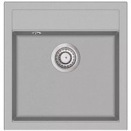 Granite Kitchen Sink Single Basin, Grey - Granite Sink