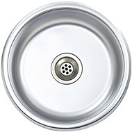 Kitchen Sink with Sieve and Trap, Stainless-steel - Stainless Steel Sink