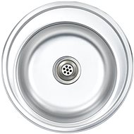 Kitchen Sink with Sieve and Trap, Stainless-steel - Stainless Steel Sink
