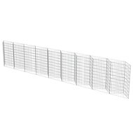 Galvanized steel gabion wall 630×30×100 cm 143573 - Wire Mesh
