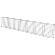 Gabion wall with galvanized steel lids 600×30×100 cm 143584 - Wire Mesh