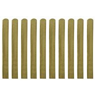 30 pcs impregnated wood fences 100 cm 276469 - Wire Mesh