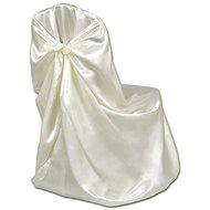 Chair covers for wedding reception 12 pcs cream 279095 - Chair Cover
