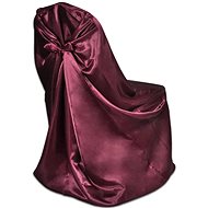 Chair covers for wedding reception 12 pcs burgundy 279096 - Chair Cover