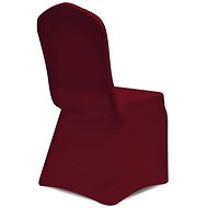 Chair covers stretch burgundy 18 pcs 3051644 - Chair Cover