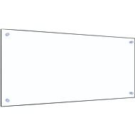 Kitchen panel transparent 70×60 cm tempered glass - Kitchen Backsplash