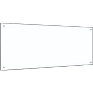Kitchen panel transparent 120×50 cm tempered glass - Kitchen Backsplash