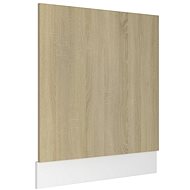 Dishwasher panel sonoma oak 59,5×3×67 cm chipboard 802565 - Dishwasher Panel
