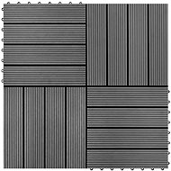 22 pcs Terrace tiles 30×30 cm 2 m2 WPC grey 277797 - WPC Tiles