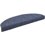 Self-adhesive stair treads 15 pcs needle-punched 65x21x4 cm blue - Stair Treads