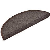 15 pcs Stair treads coffee brown 65 × 24 × 4 cm - Stair Treads