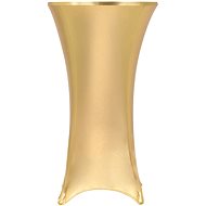 2 pcs Elastic table covers gold 60 cm - Table Cover