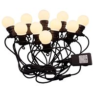 HI LED light chain with 20 balls 1250 cm - Garden Lighting
