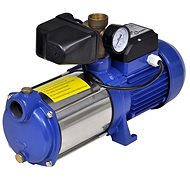 Current pump with pressure gauge, 1300 W 5100 L/h, blue - Pumping Device