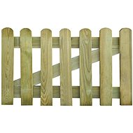 Garden gate wood 100 × 60 cm - Fence Gate