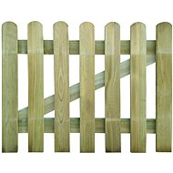 Garden gate wood 100 × 80 cm - Fence Gate