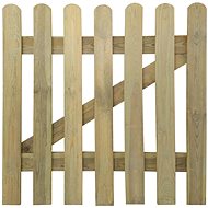 Garden gate wood 100 × 100 cm - Fence Gate