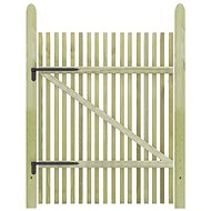 Slatted garden gate impregnated pine 100 × 150 cm - Fence Gate