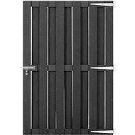 Garden gate WPC 100 × 150 cm grey - Fence Gate