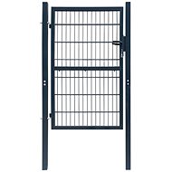 Fence gate 2D (single leaf) anthracite grey 106 × 170 cm - Fence Gate