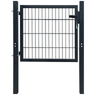 Fence gate anthracite steel 103 × 150 cm - Fence Gate