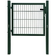 Fence gate steel green 103 × 150 cm - Fence Gate