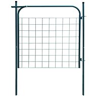 Garden fence gate 100x100 cm green - Fence Gate