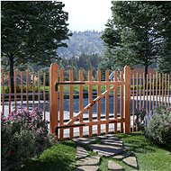 Garden gate, impregnated hazel wood, 100x90 cm - Fence Gate