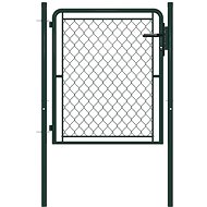 Garden gate steel 100 × 75 cm green - Fence Gate