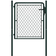 Garden gate steel 100 × 100 cm green - Fence Gate