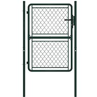 Garden gate steel 100 × 125 cm green - Fence Gate