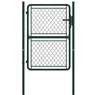 Garden gate steel 100 × 150 cm green - Fence Gate