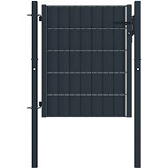 Fence gate steel 100 × 81 cm anthracite - Fence Gate