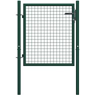 Fence gate steel 100 × 75 cm green - Fence Gate