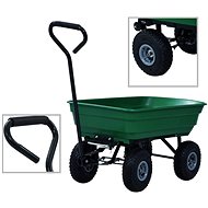Garden Folding Hand Trolley 300 kg 75 l green - Cart