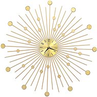 Wall Clock Metal 70cm Gold - Wall Clock