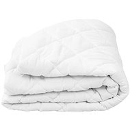 Quilted mattress protector white 90 × 200 cm thick - Mattress Protector